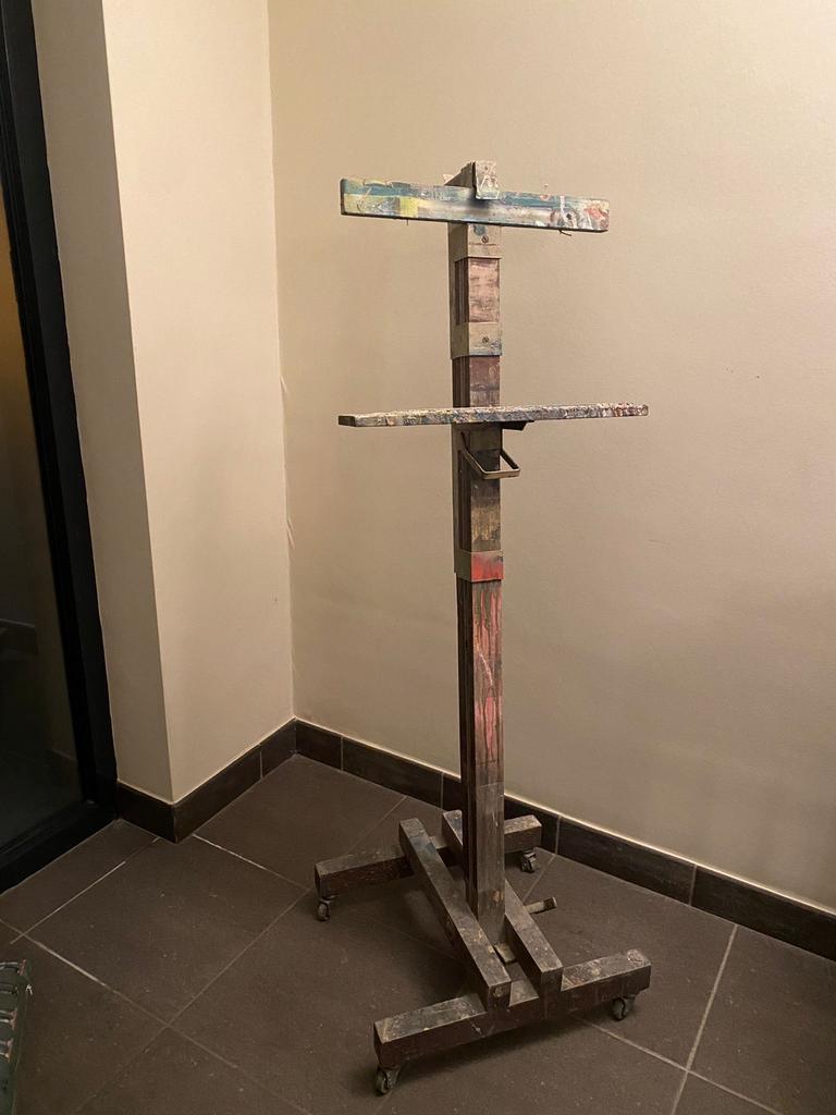 Schildersezel, Hobby en Vrije tijd, Ophalen, Gebruikt