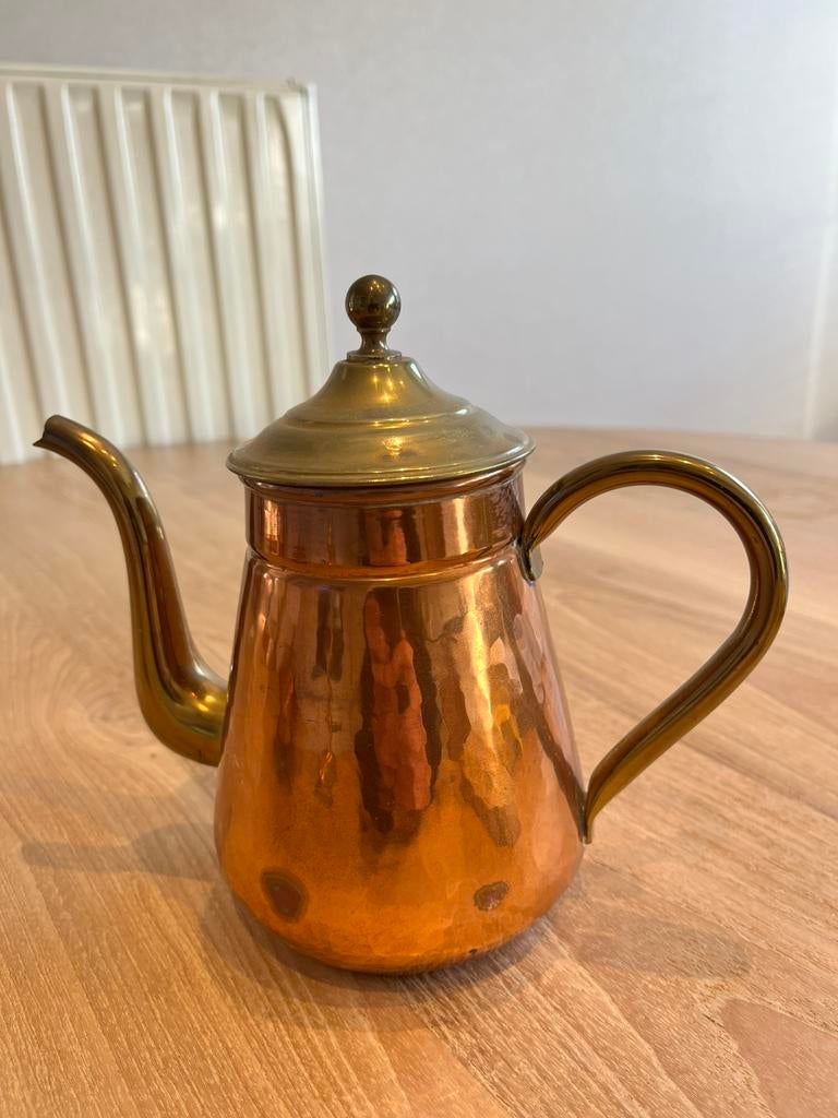 Théière en cuivre, Enlèvement ou Envoi