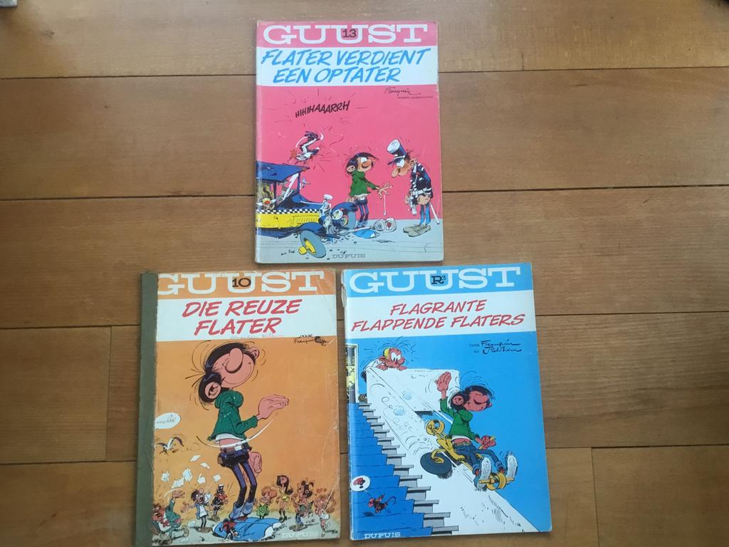Guust Flater: 3 strips R3, 10, 13 (ST1), Enlèvement ou Envoi, Utilisé