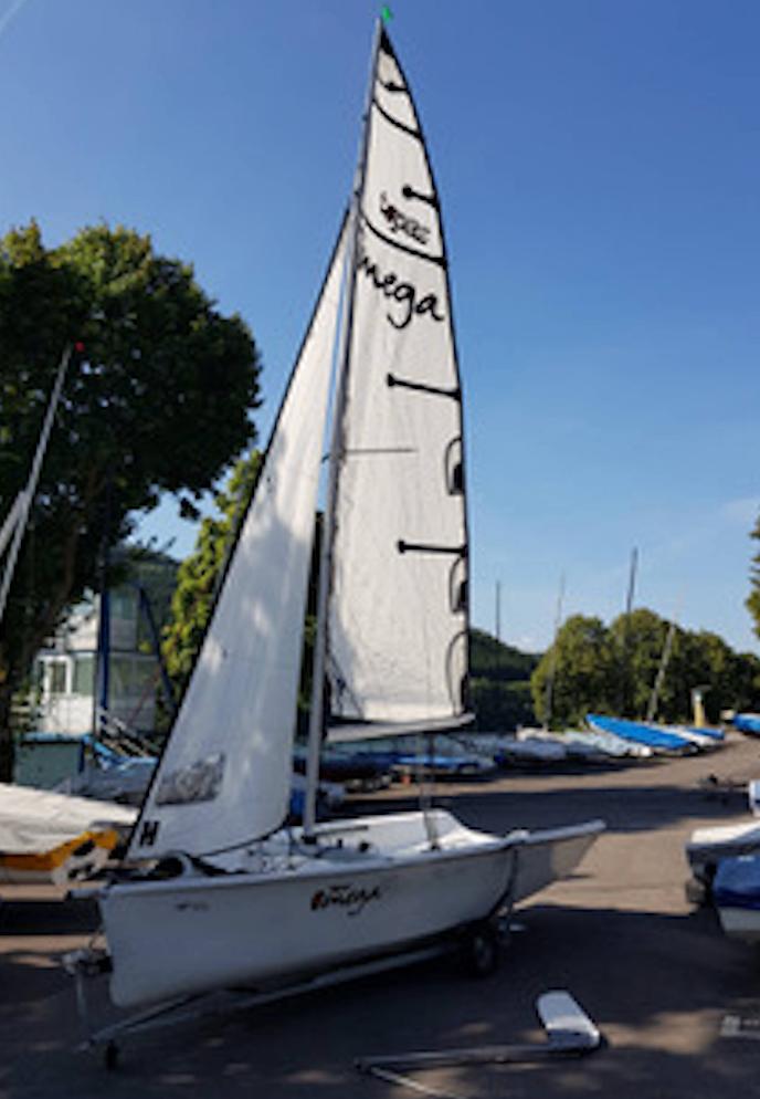 Vente dériveur Topaz Omega occasion, Autres carburants, 3 à 6 mètres, Enlèvement, Utilisé