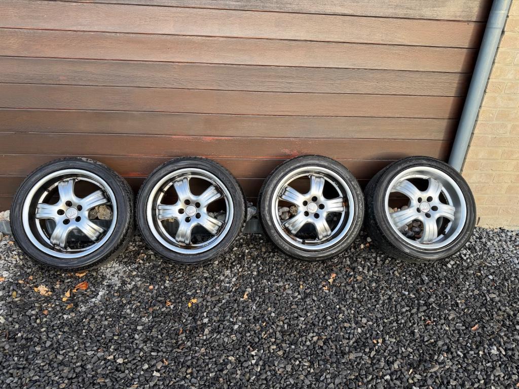 Kit jantes alu VW Golf 4, Ophalen, Gebruikt, Banden en Velgen, 17 inch