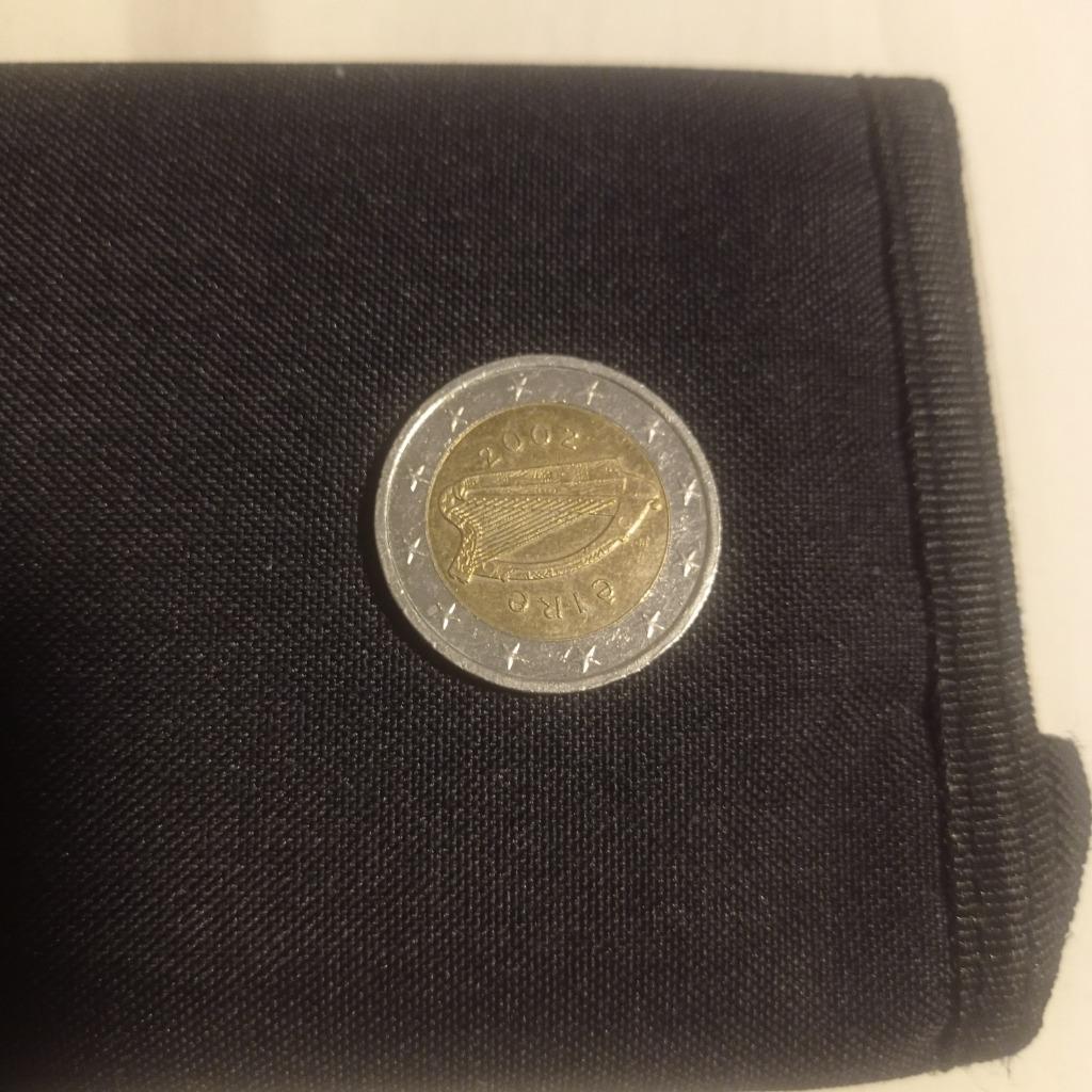 2 euromunt  ierland  2002, Ophalen of Verzenden, Ierland, Overige waardes, Losse munt