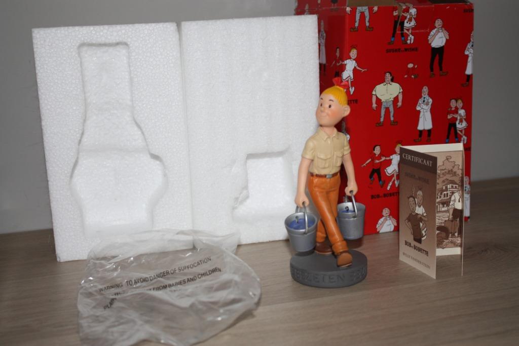 Parastone beeldje , De Bezeten Bezitter , 2014 , nr 580/750, Verzamelen, Stripfiguren, Nieuw, Beeldje of Figuurtje, Suske en Wiske