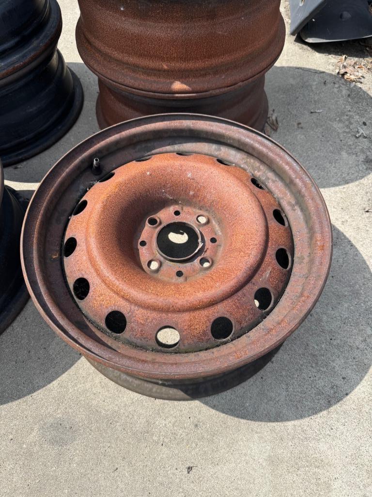 4x108 15 inch PSA-velgen van plaatstaal, Ophalen, Gebruikt, Citroën