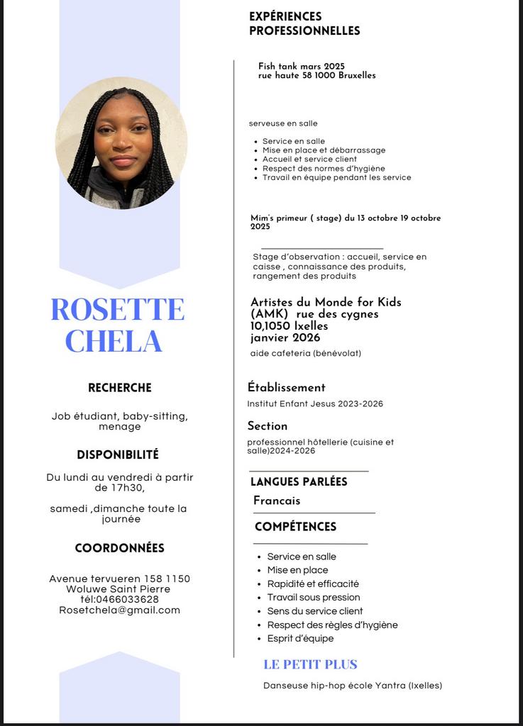 Recherche d’un job