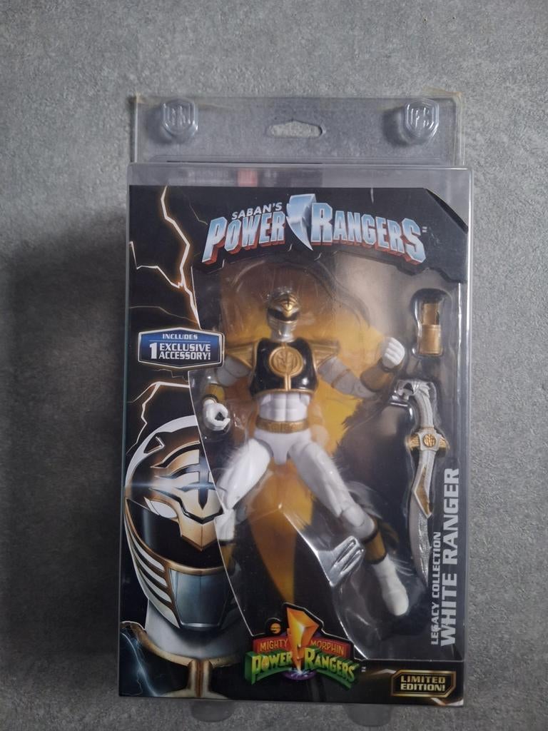 Power Rangers Legacy - White Ranger - Bandai 2018, Kinderen en Baby's, Speelgoed | Actiefiguren, Ophalen of Verzenden, Nieuw