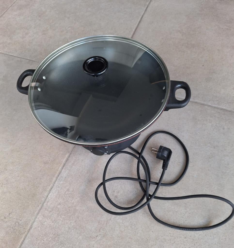 Elektrische wok, Huis en Inrichting, Ophalen of Verzenden, Wok