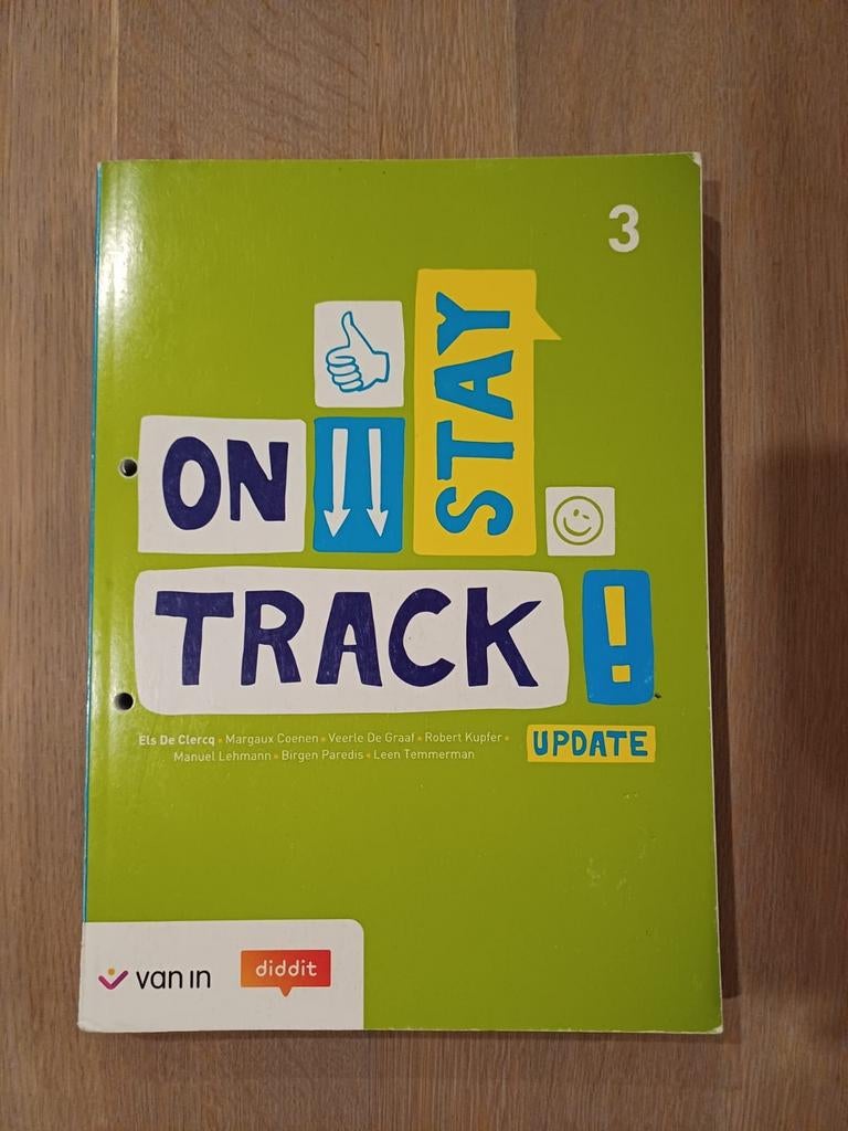 Stay on track 3, Boeken, Schoolboeken, ASO, Engels, Ophalen of Verzenden, Zo goed als nieuw