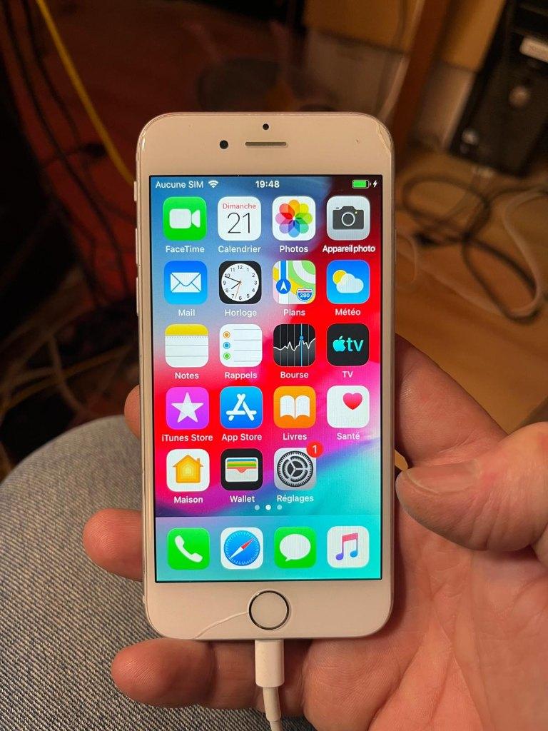 iphone 6, Télécoms, Téléphonie mobile | Apple iPhone, Gris, Enlèvement, Utilisé, 64 GB