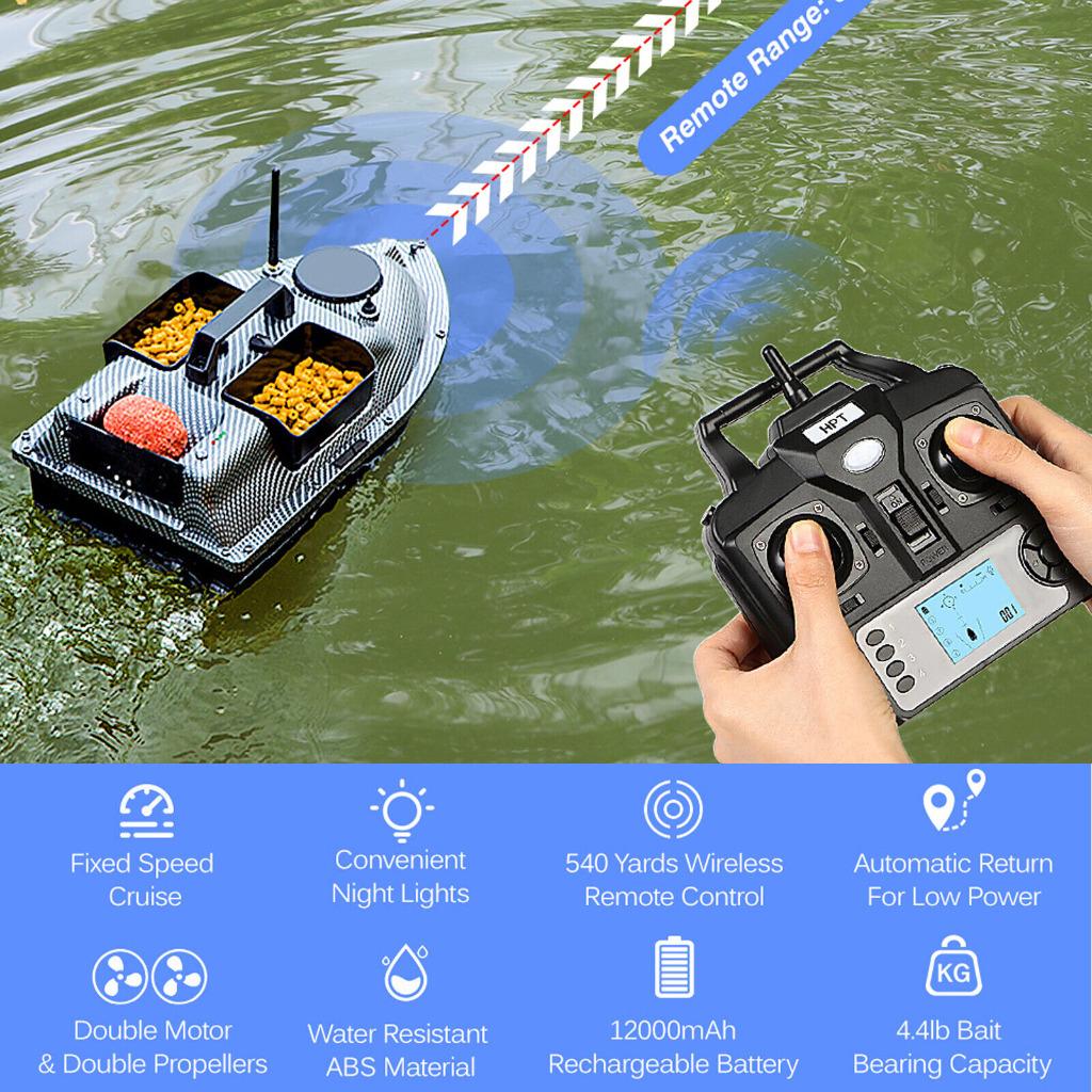 Professionele Voerboot Met GPS Incl. RC. Range 500m. Nieuw!, Watersport en Boten, Hengelsport | Karpervissen, Nieuw, Ophalen of Verzenden