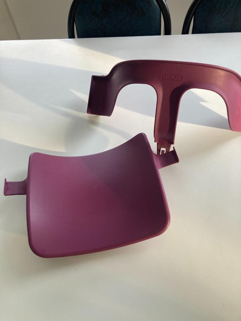 Set bébé Bordeau pour Tripp Trapp Stokke, Enfants & Bébés, Enlèvement ou Envoi, Comme neuf, Chaise évolutive, Coulissant