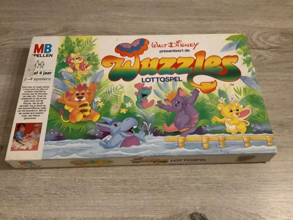 Jeu de loto Walt Disney Wuzzels (1985), Trois ou quatre joueurs, Enlèvement ou Envoi, Utilisé