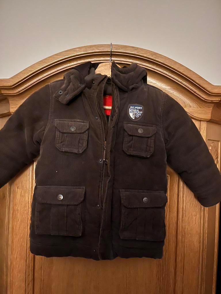 MANTEAU BRUN GARÇON 2 ANS, Enfants & Bébés, Enlèvement ou Envoi, Comme neuf, Garçon, Manteau