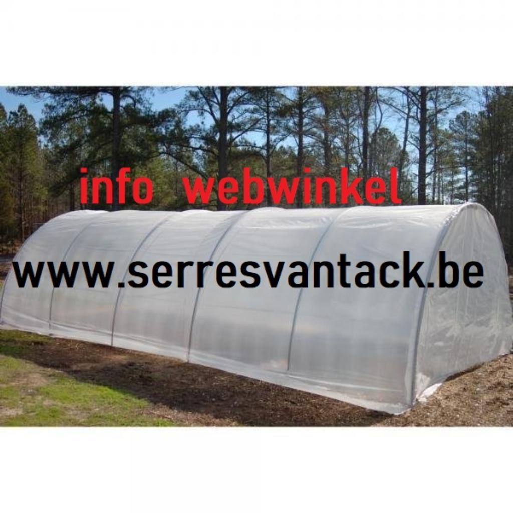 Serre  tunnel 2 portes fixes 6x3x2 180 microns / conservato, Envoi, Neuf, Pépinière