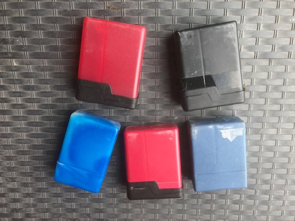 5 Boîtes à cigarettes, Collections, Enlèvement ou Envoi, Boite à tabac ou Emballage