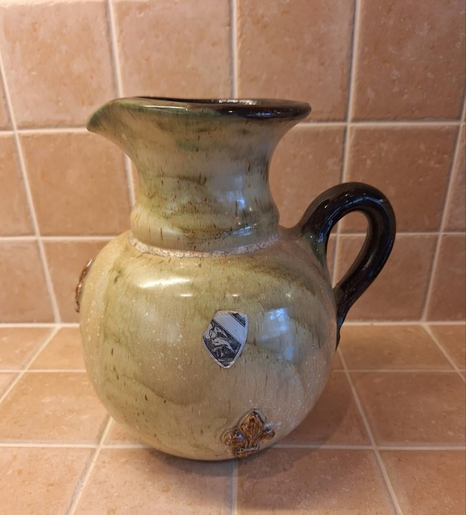 Mooie keramische kan vaas Roger Guerin R15A, Enlèvement