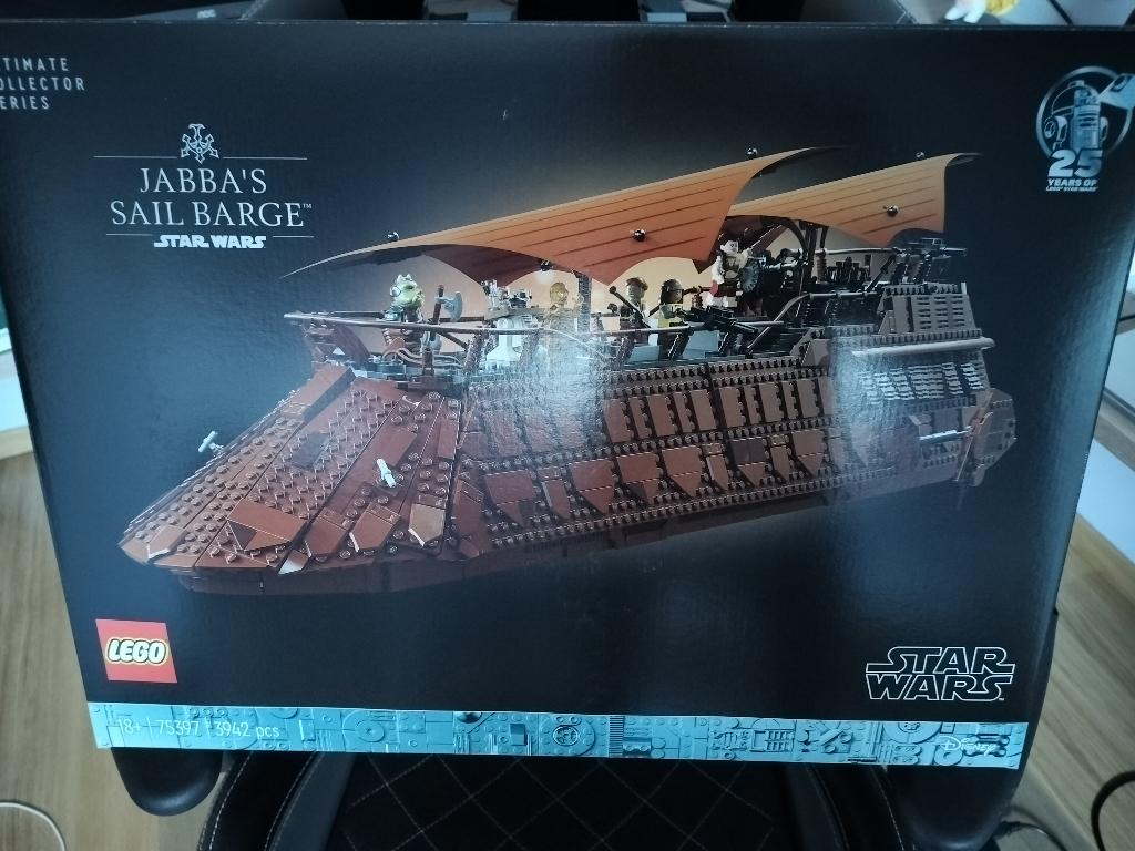 75397: Lego Star Wars - Jabba’s sail barge UCS, Ophalen of Verzenden, Nieuw, Complete set, Lego