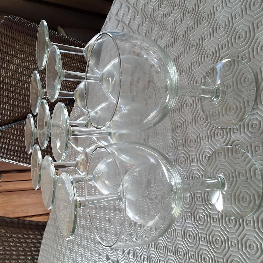 11 verres à vin blanc, Enlèvement, Comme neuf