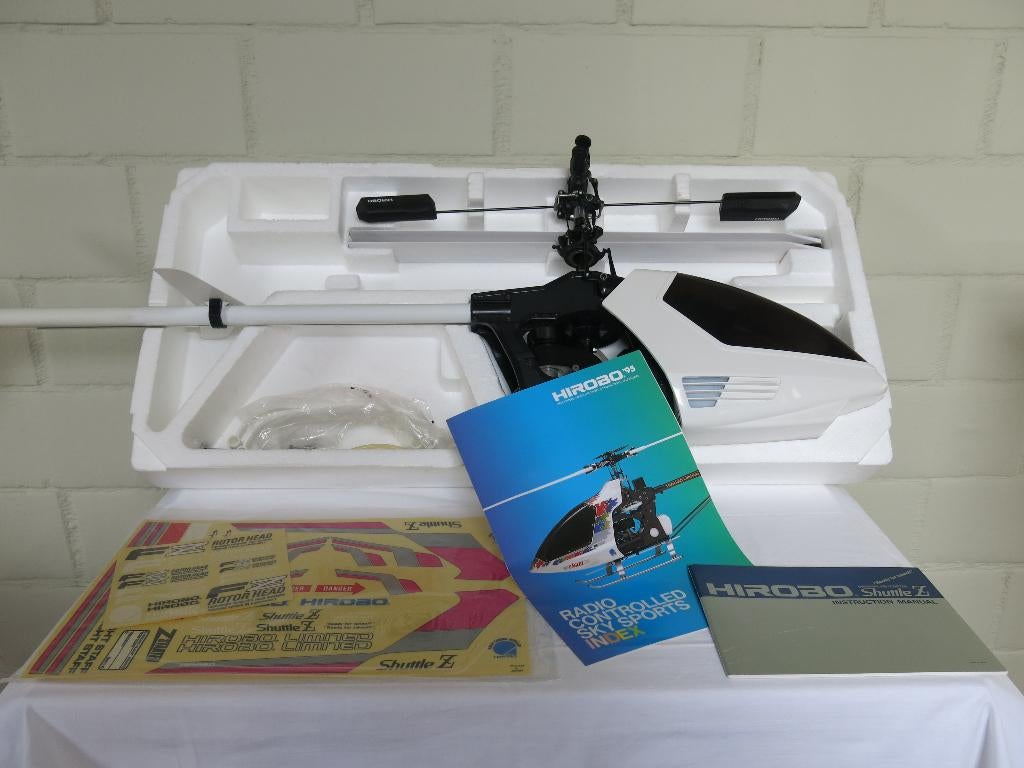 RC heli Hirobo Shuttle Z, Neuf, RTF (Ready to Fly), Enlèvement, Hélicoptère