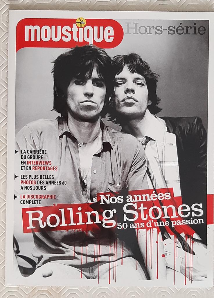 "Nos années Rolling Stones" hors-série Moustique, 2012., Envoi, Comme neuf, Artiste