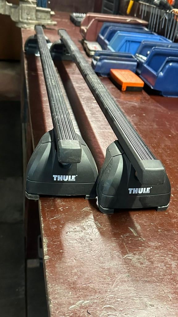 Originele Thule dakdragers, Auto diversen, Dakdragers, Ophalen, Zo goed als nieuw