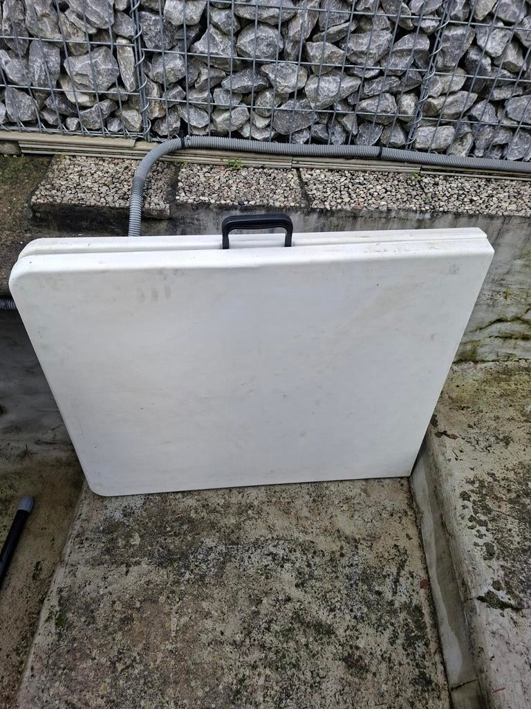 tuintafel,, Ophalen, Zo goed als nieuw, Vierkant, Plastic