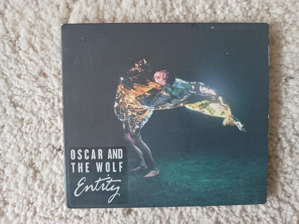 Cd Oscar and the wolf, Max Colombie, signed,met handtekening, Ophalen of Verzenden