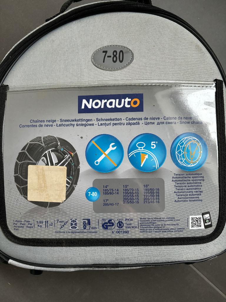 Chaînes neige | Sneeuwkettingen | Schneeketten 7-80, Autos : Pièces & Accessoires, Enlèvement, Pneu(s)