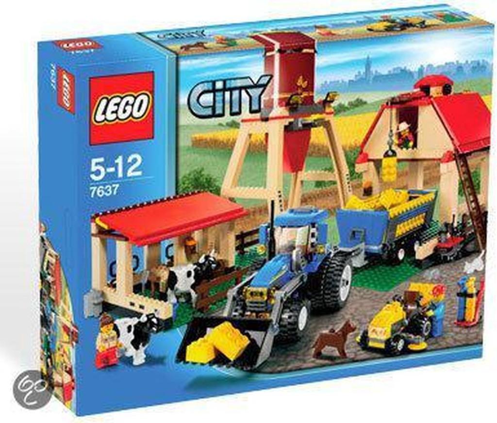 LEGO City Boerderij – 7637, Kinderen en Baby's, Speelgoed | Duplo en Lego, Ophalen of Verzenden, Gebruikt, Complete set, Lego