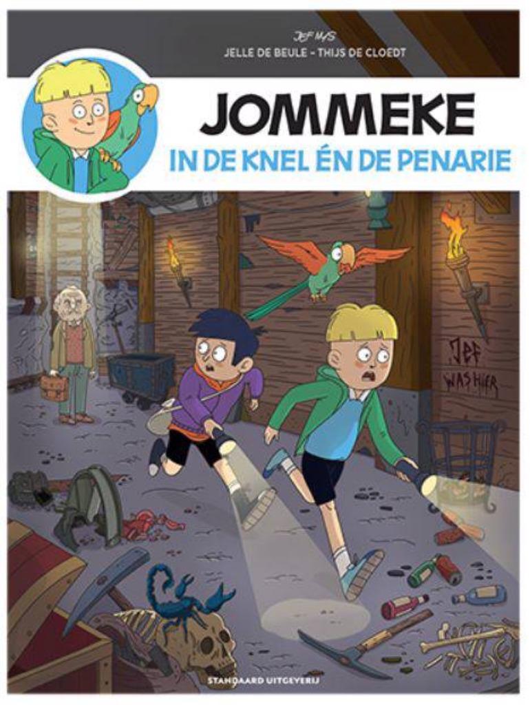 jommeke in de knel en de penarie Jelle De beule - persiflage, Eén stripboek, Ophalen of Verzenden