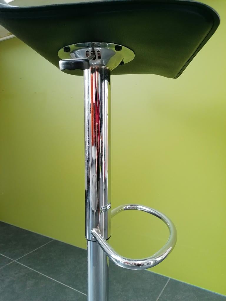 Tabouret de bar réglable, Maison & Meubles, Tabourets de bar, Enlèvement, Utilisé, Avec repose-pieds