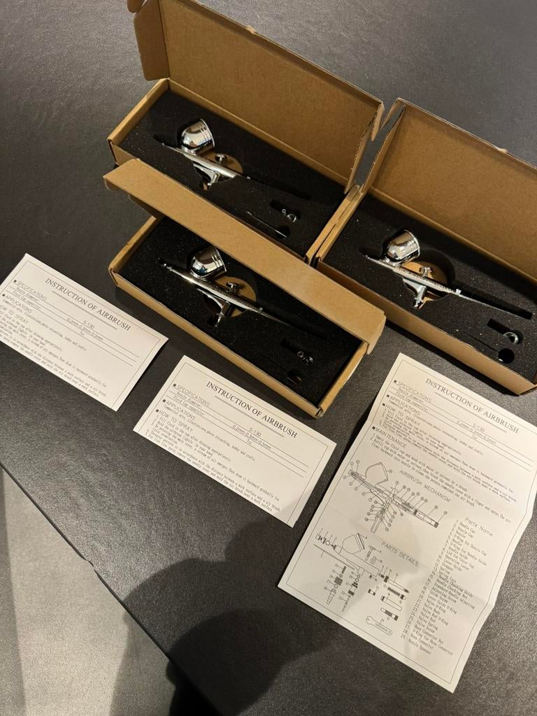 Sibongd airbrush 3x, Hobby & Loisirs créatifs, Peinture, Enlèvement, Neuf