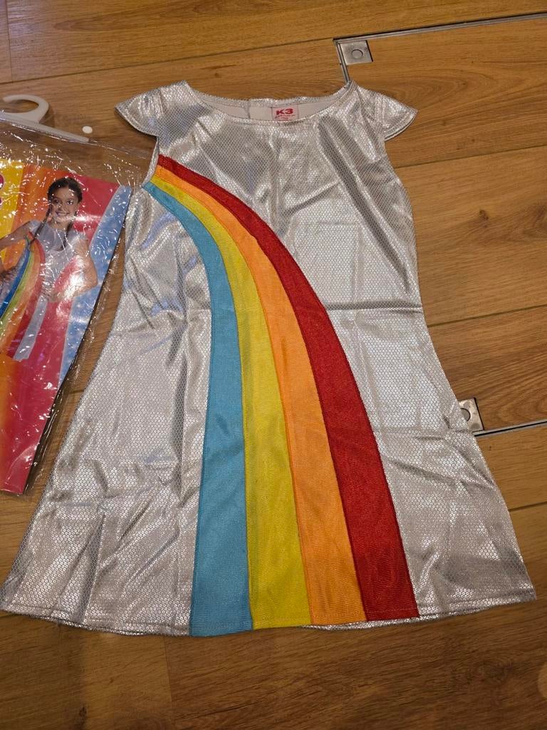 Verkleedpak kleedje K3 - maat 3 jaar 116, Ophalen