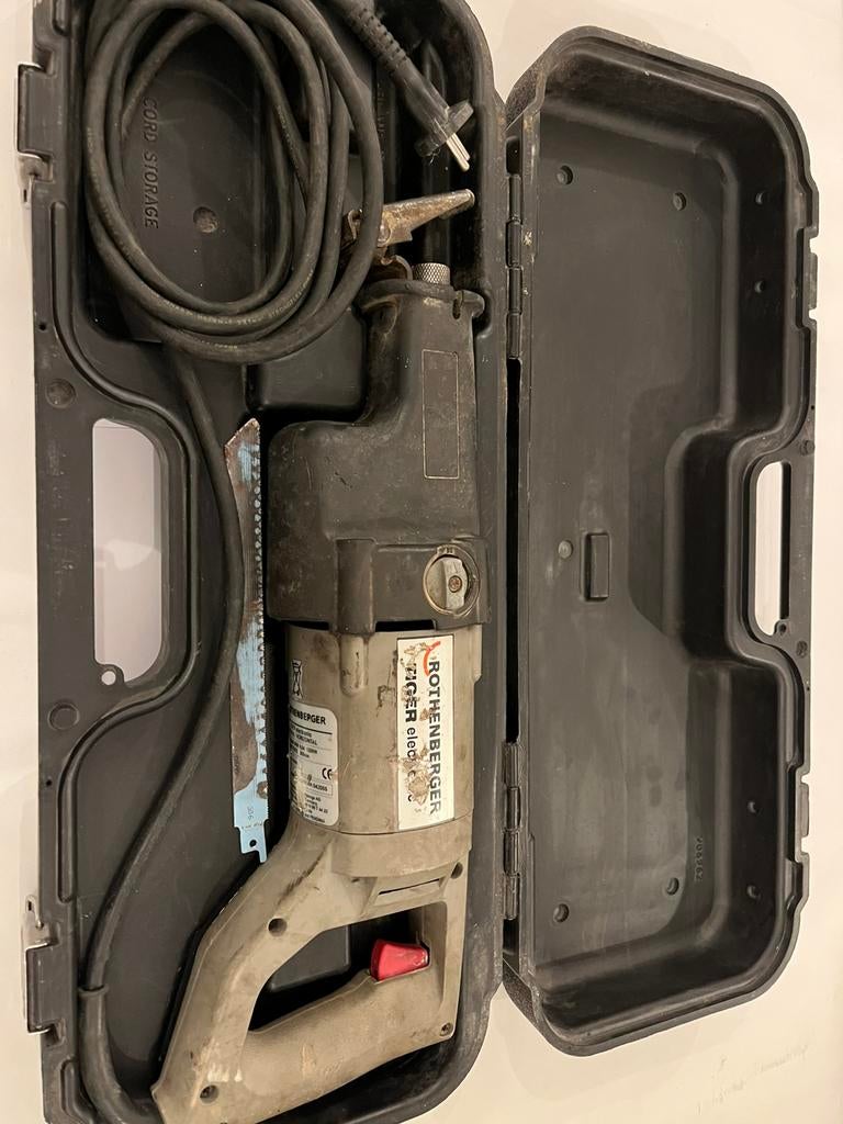 Reciprozaag rothenberger tiger electronic, Ophalen, Zo goed als nieuw