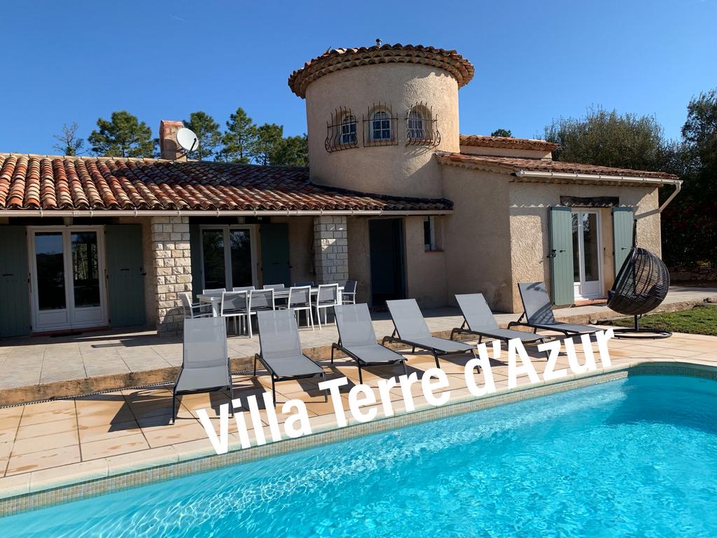 Villa Terre d'Azur avec piscine privée chauffée à Z-Fr, Vacances, Maisons de vacances | France, Provence et Côte d'Azur, Maison de campagne ou Villa