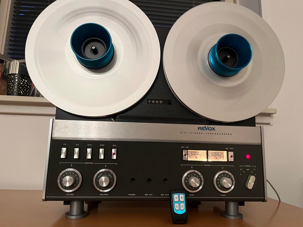 REVOX MK4 2-Spoor + Remote control!, Audio, Tv en Foto, Bandrecorder, Ophalen of Verzenden
