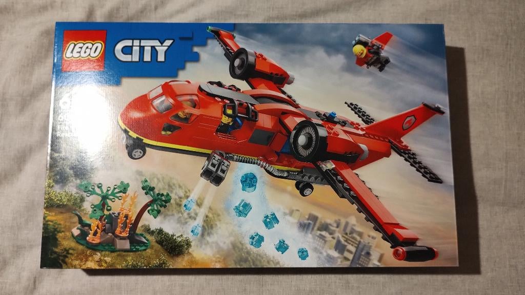 Lego City 60413 – Brandweervliegtuig, Enfants & Bébés, Jouets | Duplo & Lego, Neuf, Lego, Ensemble complet, Enlèvement ou Envoi