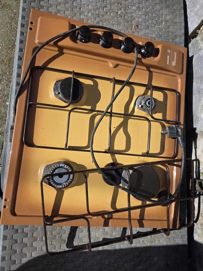 Taque de cuisson gaz, Enlèvement