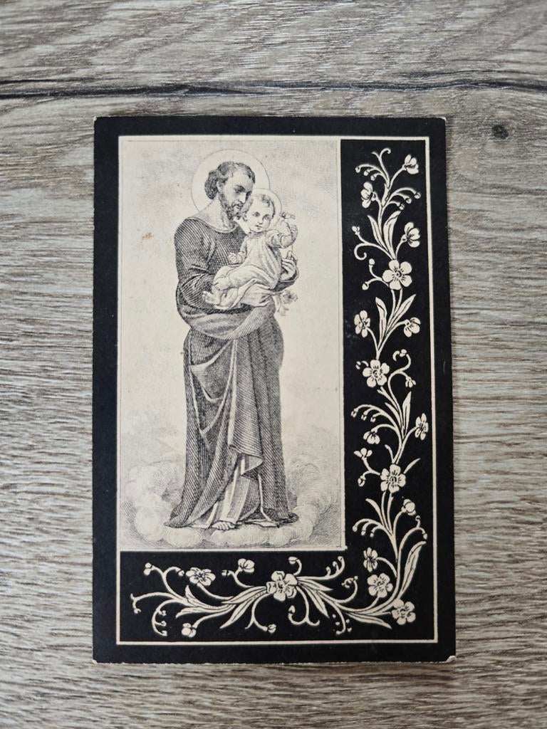 Doodsprentje 1903 , Loksbergen, Collections, Enlèvement ou Envoi, Image pieuse