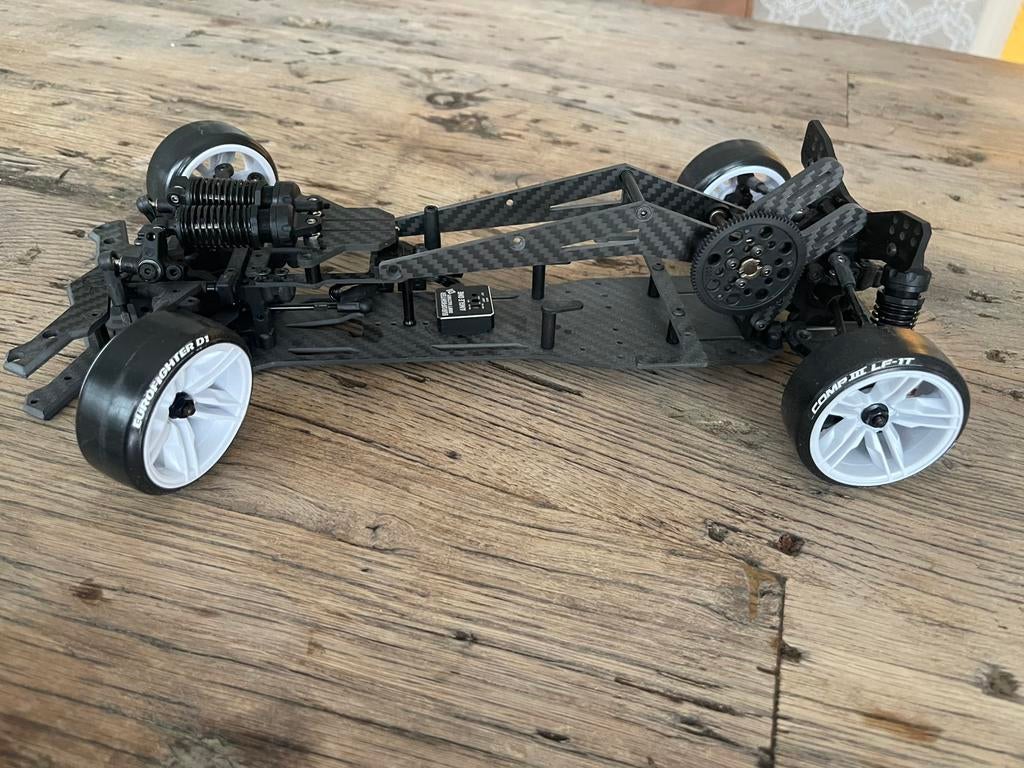 Châssis RC Drift D1 Conversion 3Racing, Neuf, Échelle 1:10, Enlèvement ou Envoi, Voiture on road