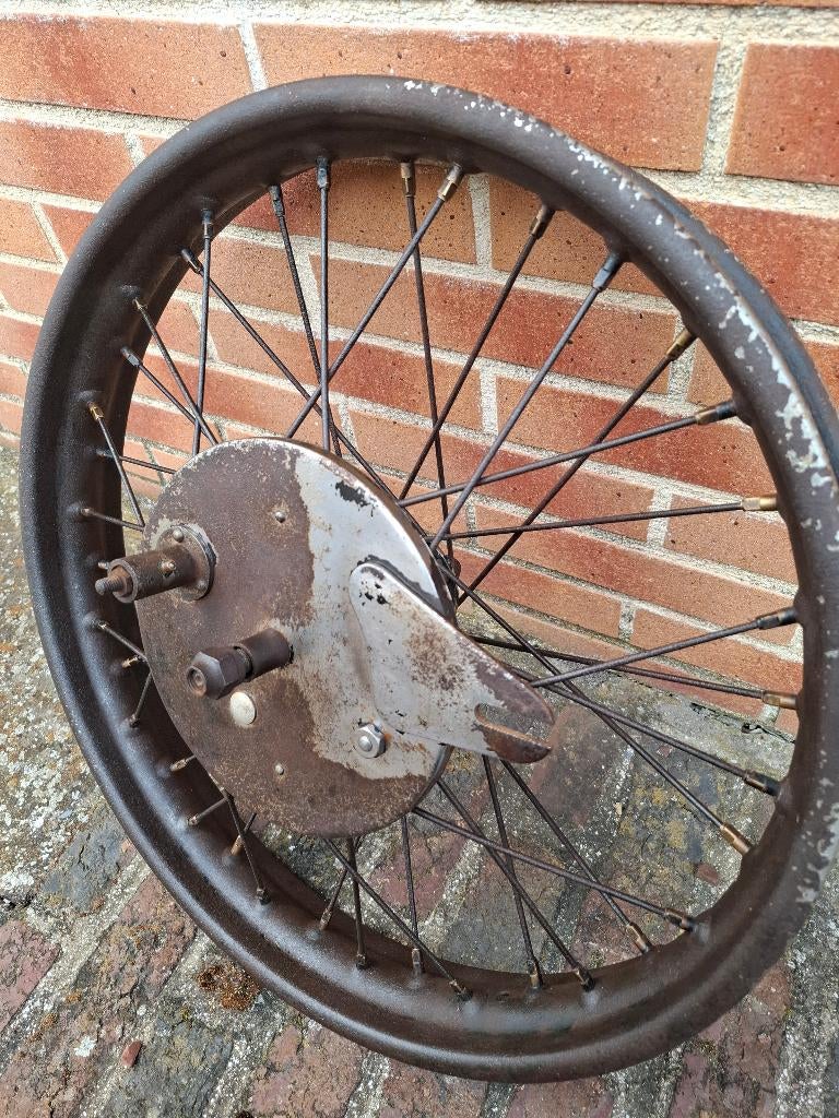 Oud motorwiel, ventilator, villet, Motoren, Onderdelen | Oldtimers, Ophalen of Verzenden, Gebruikt