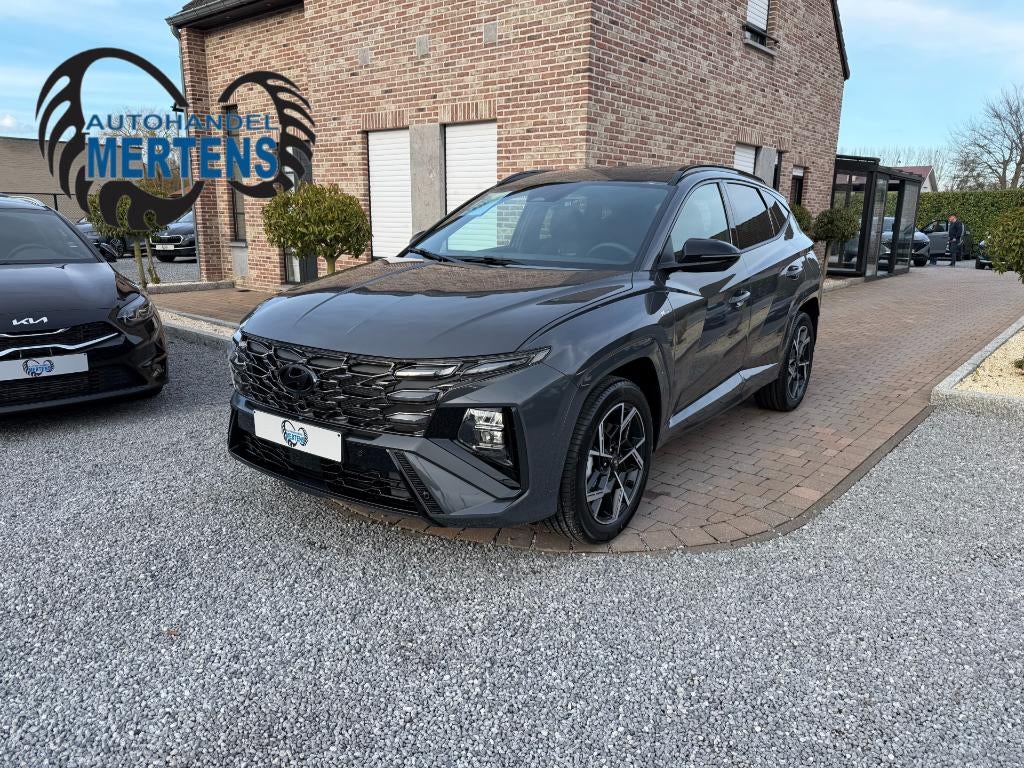 Hyundai TUCSON 1.6 T-GDi 150PK N-LINE DCT NIEUW MODEL 5J/G, Auto's, Hyundai, Automaat, 4 cilinders, Leder en Stof, Bedrijf