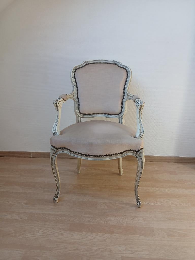 Ensemble de 2 fauteuils assortis à 8 chaises, Maison & Meubles, 75 à 100 cm, Louis XVI, Enlèvement, Utilisé