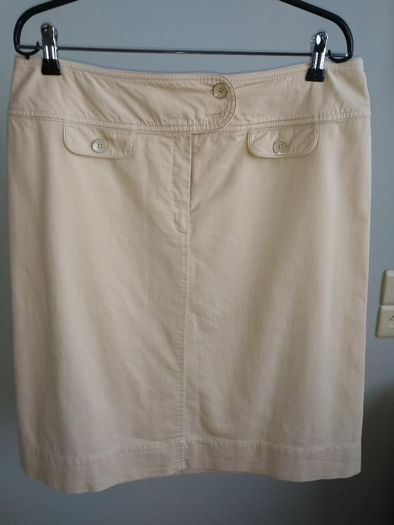 Beige katoenen rok Mayerline maat 44, Kleding | Dames, Rokken, Mayerline, Beige, Maat 42/44 (L), Ophalen of Verzenden