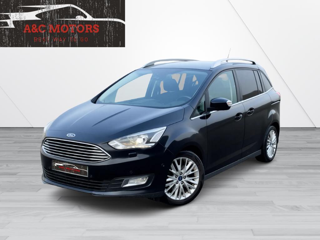 Ford grand c-max 1.5ecoboost 7pl/automaat, Auto's, Ford, 1498 cc, 4 cilinders, 149 g/km, Bedrijf