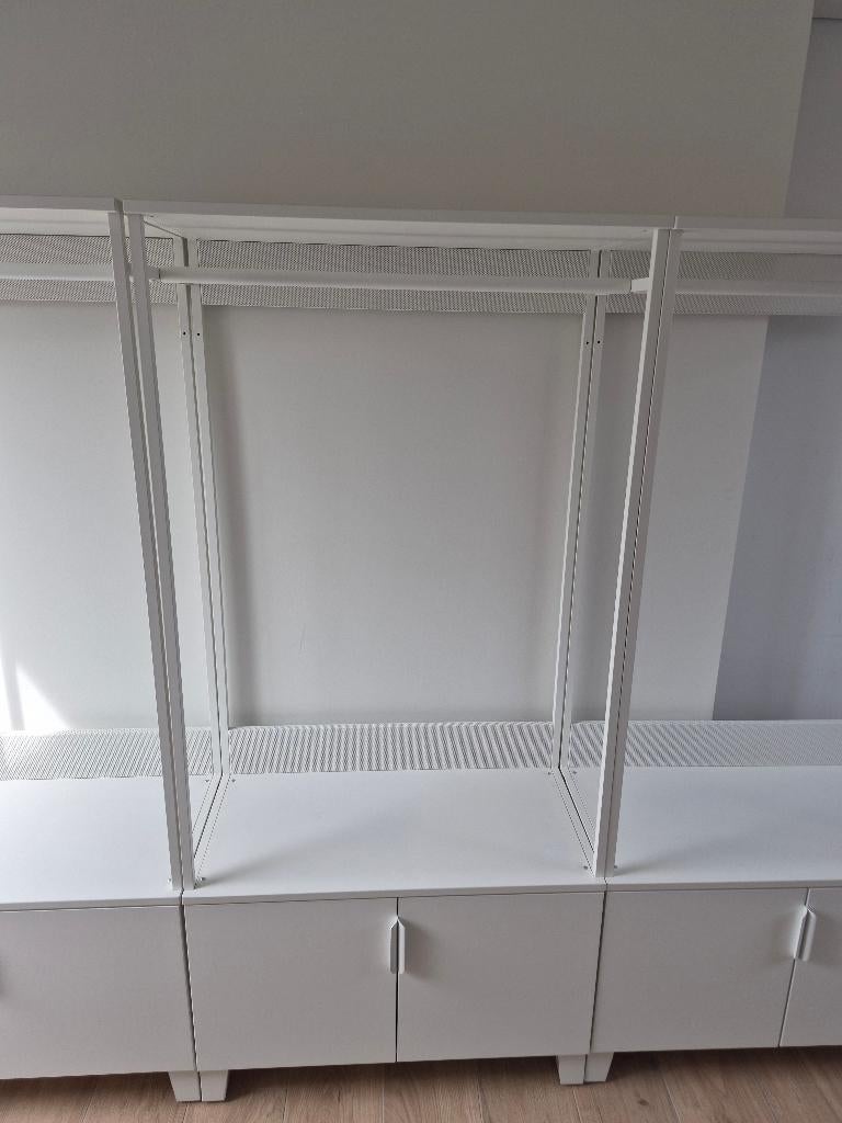 Ikea Platsa kast met open element voor kleerhanger (3x), Huis en Inrichting, Kasten | Kleerkasten, Ophalen, Overige materialen