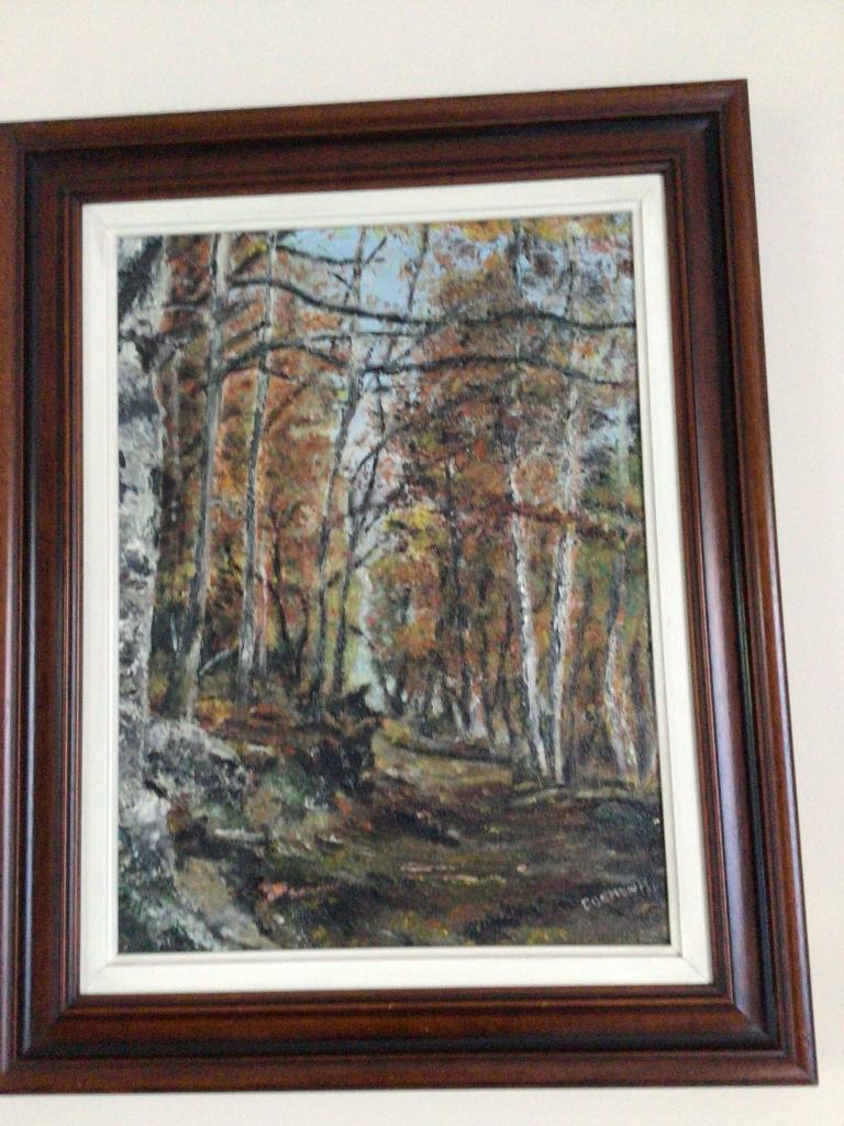 Kunst schilderij, Ophalen