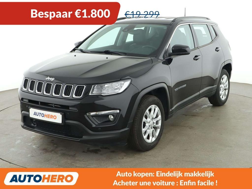 Jeep Compass 1.3 T-GDi Longitude FWD (automatique), Autos, Jeep, 1332 cm³, Achat, 1505 kg, Noir