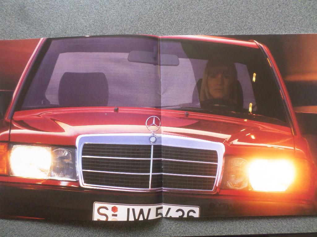 Brochure de la Mercedes 190E 1.8, Livres, Autos | Brochures & Magazines, Mercedes, Enlèvement ou Envoi