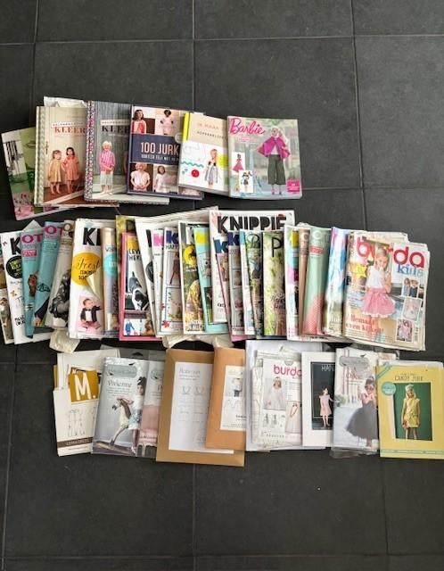 lot naaimagazines, naaiboeken en naaipatronen voor kinderen, Kind, Ophalen, Overige merken, Overige typen